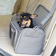 Airline Approved Pet Carrier Bag (Grey) 20"