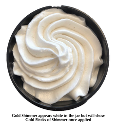 Organic Shimmering Whipped Body Butter 2 oz. Travel Size