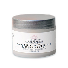 Organic Vitamin C Face Cream Reef-Safe SPF 30 - Brightens and Tightens Skin