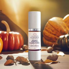 Organic Pumpkin Serum with Collagen Boosting Vitamin E Instant Glow Treatment