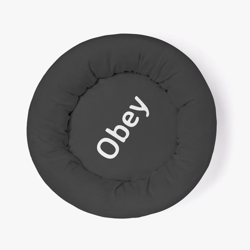 Obey - Round Small Size Pet Bed