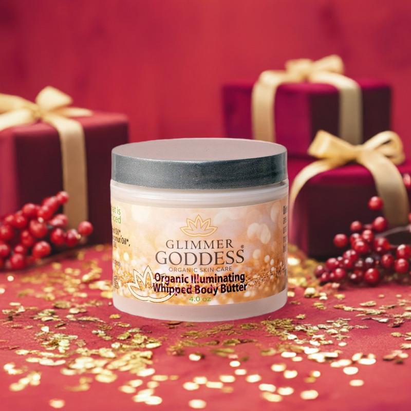 Organic Shimmering Body Butter Whipped To Perfection