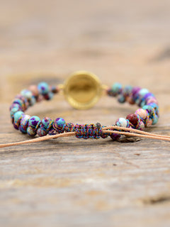 Imperial Jasper Beaded Bracelet