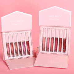 6Pcs Matte liquid Long-Lasting Lipstick