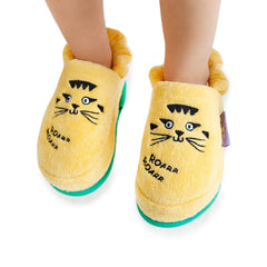 Skater Cheetah Kids Slippers