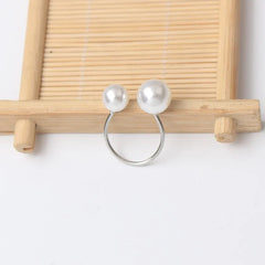 Simulated Pearl Ring