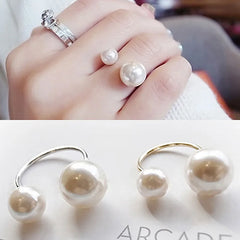 Simulated Pearl Ring