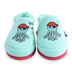 Kids House Slippers Sailor Octopus