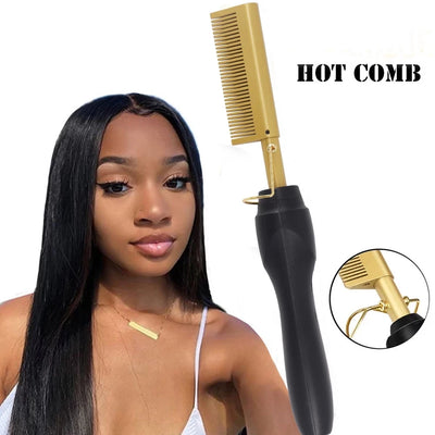 2 in 1  Electric Hot Comb