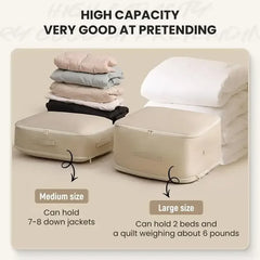 Self Compressing Storage Bags