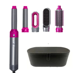 5 in 1 Hair Dryer Hot Comb Set Professional Styling Tool