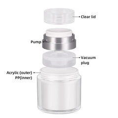 Refillable Cream Vacuum Container