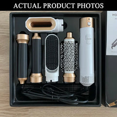 5 in 1 Hair Dryer Hot Comb Set Professional Styling Tool