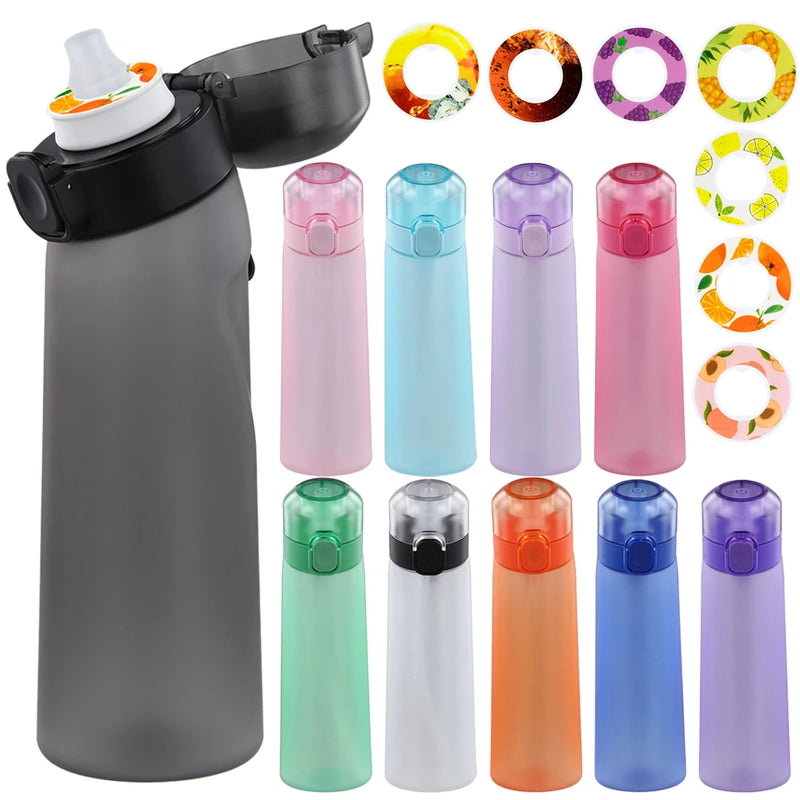 Water Bottle with 7 Flavor Pods