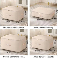 Self Compressing Storage Bags