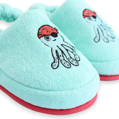 Kids House Slippers Sailor Octopus