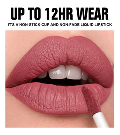 6Pcs Matte liquid Long-Lasting Lipstick