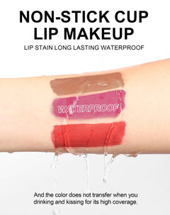 6Pcs Matte liquid Long-Lasting Lipstick